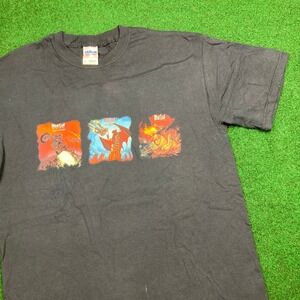 Vintage Meatloaf Bat Out Of Hell Shirt Mens M Black 2007 Rock Band Tour Promo